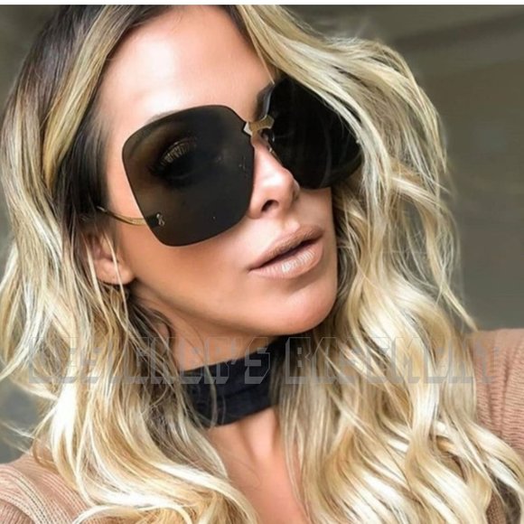 Gucci Oversized Rimless Square 